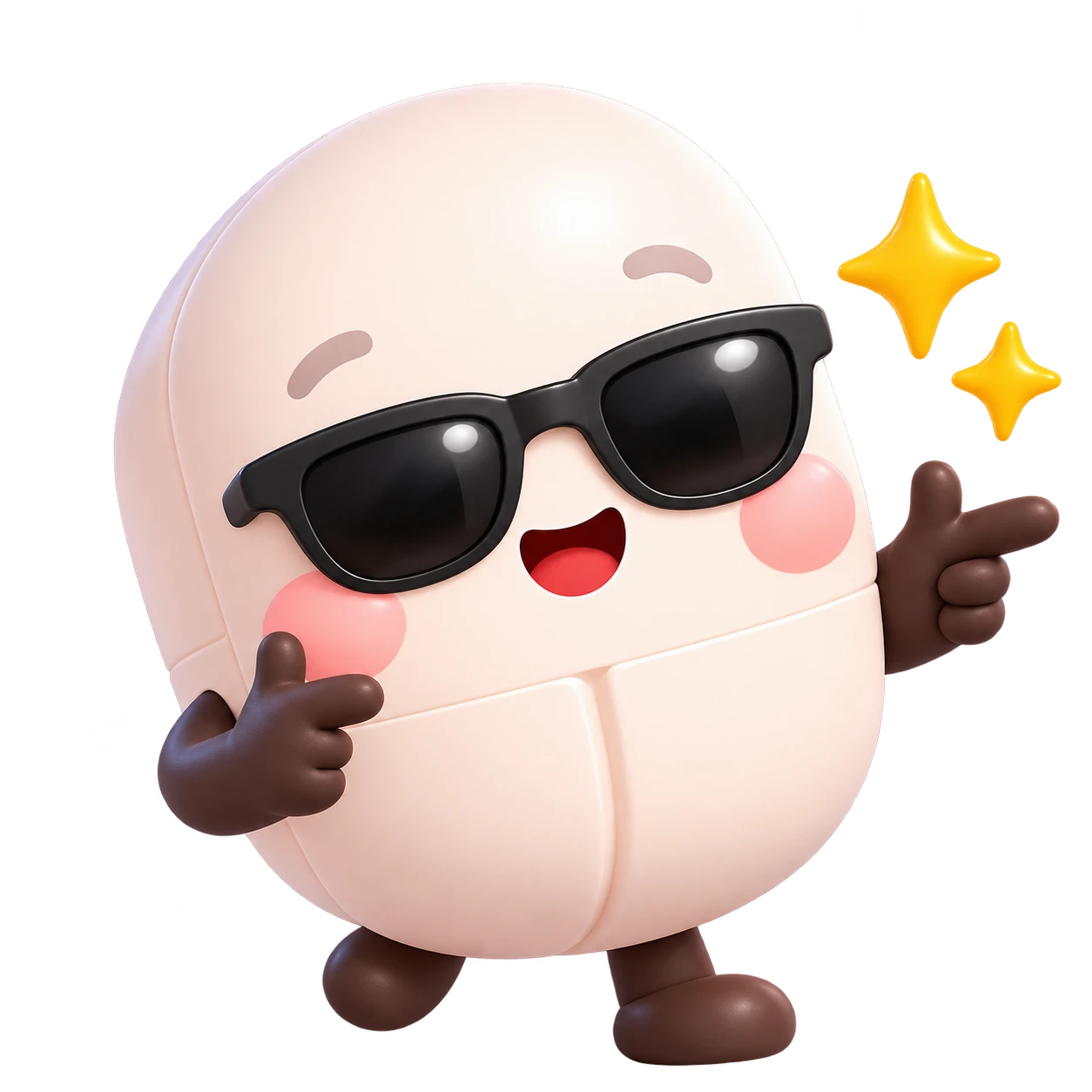 Pilunia mit Sonnenbrille